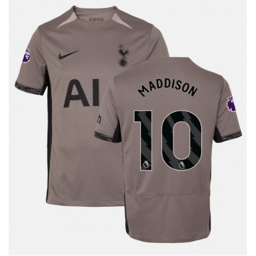 Fotballdrakt Herre Tottenham Hotspur James Maddison #10 Tredjedrakt 2023-24 Kortermet